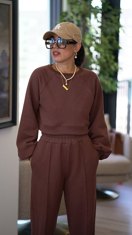 PDF Pattern: Raglan Sweatshirt & Pintuck Sweatpants (Sew Along Included)