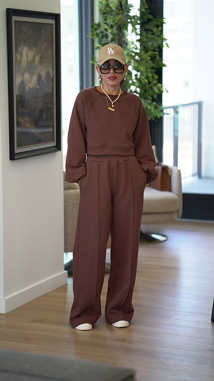 PDF Pattern: Raglan Sweatshirt & Pintuck Sweatpants (Sew Along Included)
