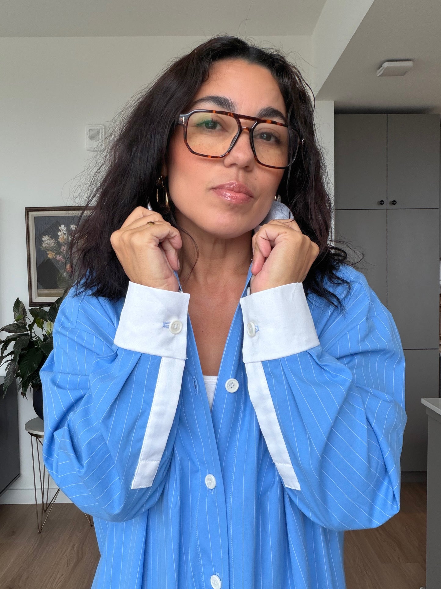 Button Up Shirt or Dress w/ Sew Along