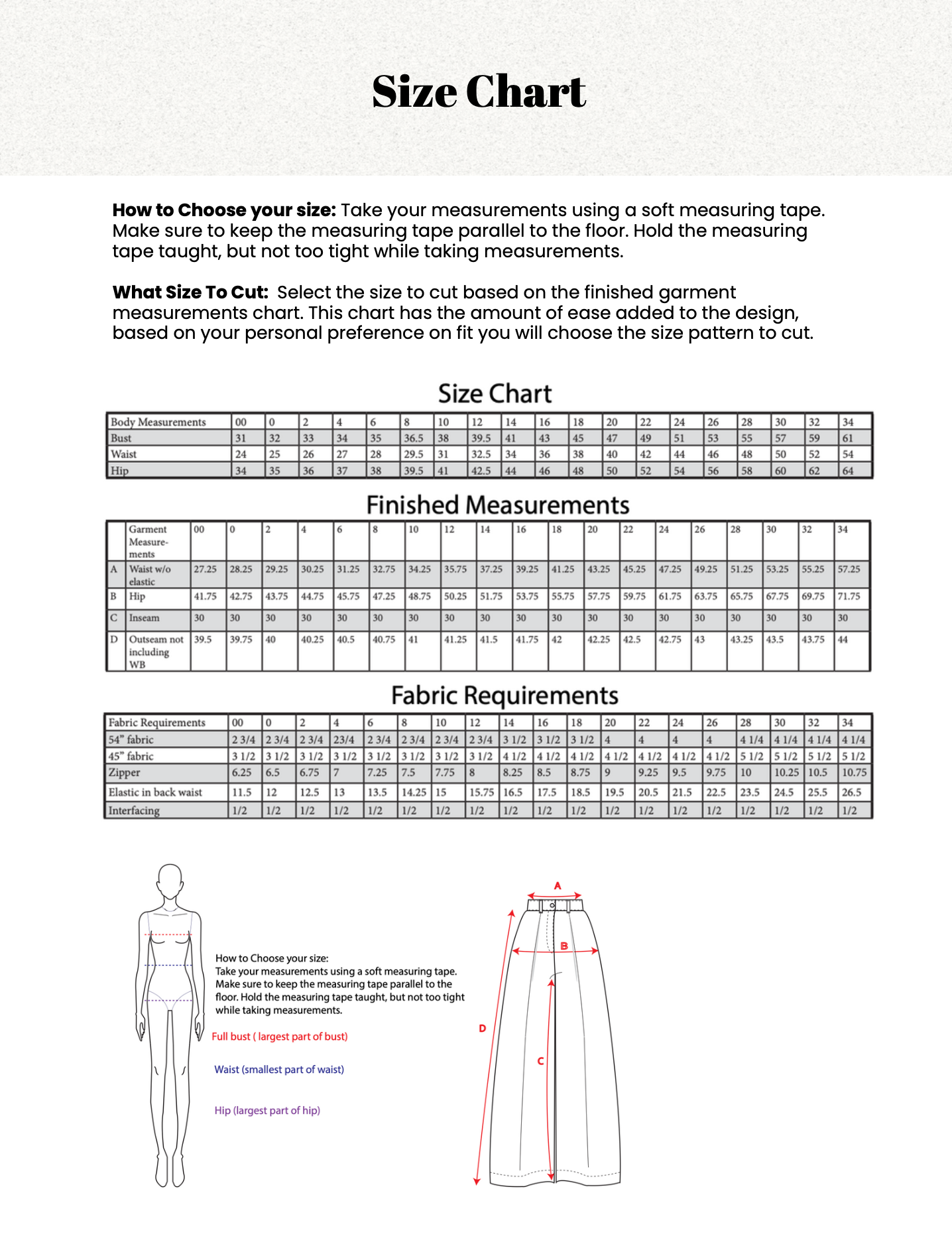 Pleated Trouser Pattern w/ Sew Along