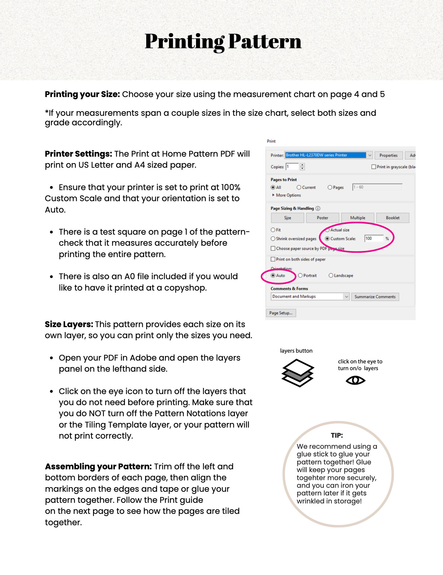 Pleated Trouser Pattern w/ Sew Along